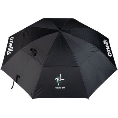 Black Kildare GAA umbrella by O'Neills.
