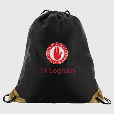 Blsck Tyrone Drawstring Gym Bag by O'Neills.