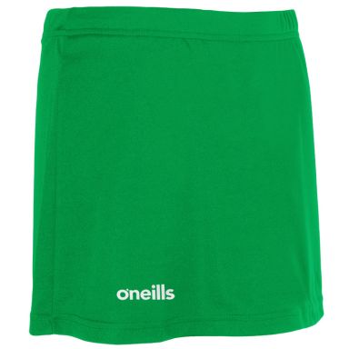Green Women's Skort with elasticated waistband and O’Neills branding by O’Neills.