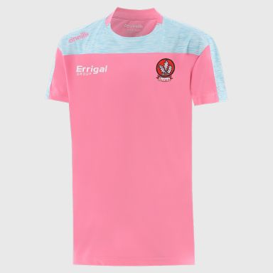 Derry GAA Kids' Paxton T-Shirt Pink from O’Neills 