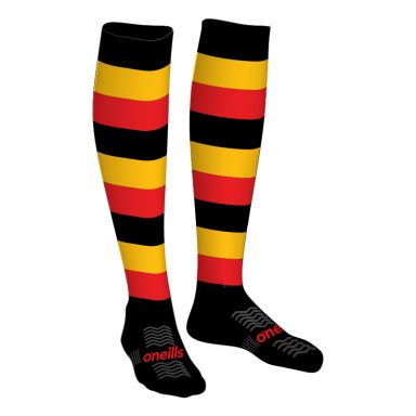 Pilks Recs Koolite Max Socks Black / Red / Amber