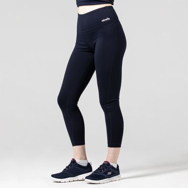 Navy Women’s 7/8 length leggings cut to finish just above the ankle by O'Neills.