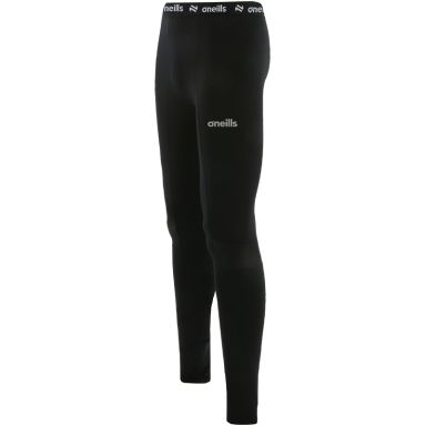 Black O'Neills Men's Pro Body III Regular Poly Elastane Legging Pants from O'Neills.