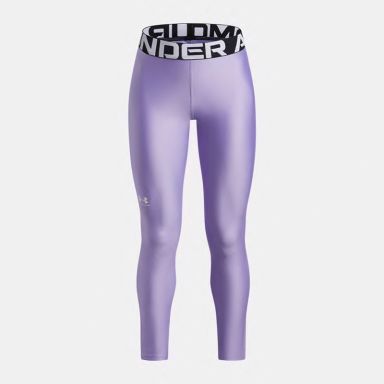 Transparent and White Under Armour Kids' HeatGear® Leggings From O'Neills
