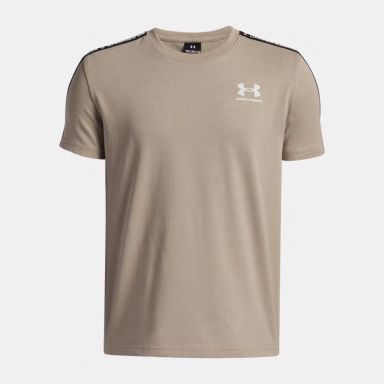 Kahki Under Armour Kids' UA Sportstyle Taped T-Shirt From O'Neills