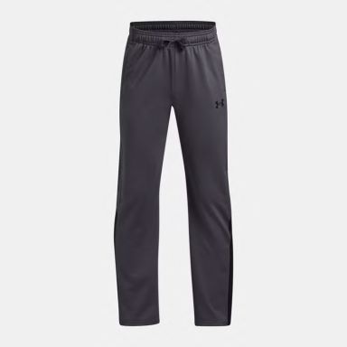 Dark Grey Under Armour Kids' UA Brawler 3.0 Tapered Pants From O'Neills.