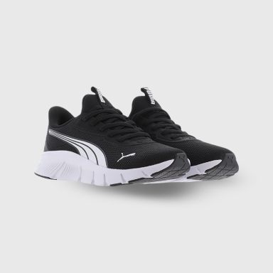 Puma Kids' Youth Flex Focus Lite Slip Tech Running Shoes Puma Black / Puma White