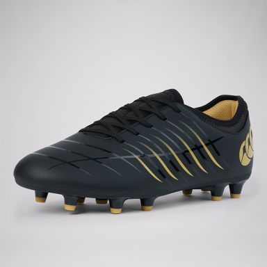 Black and gold Canterbury Men's Phoenix 2.0 Team FG Boots from O'Neills