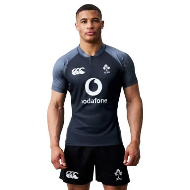 Men's Dark Blue Canterbury Ireland Rugby IRFU 2026/27 Training Test Jersey from O'Neills.