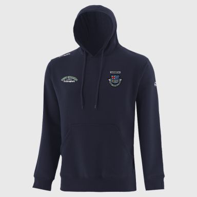 Queanbeyan Whites Rugby Club Caster Fleece Hooded Top