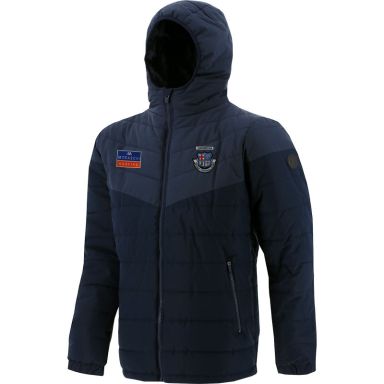 Queanbeyan Whites Rugby Club Men's Maddox Hooded Padded Jacket 
