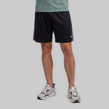 Black O’Neills Men's Raptor Shorts with size zip pockets and an elasticated waistband