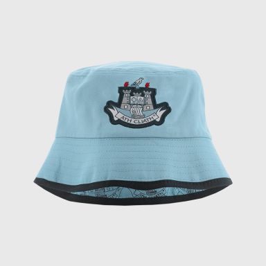 Blue / Navy Dublin GAA Kids' Reagan Reversible Bucket Hat from O’Neills Sportswear
