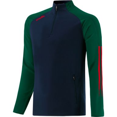Men's Marine Half Zip Top with two zip pockets by O’Neills.