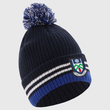 Navy Monaghan GAA Renew Bobble Hat with county crest by O’Neills..
