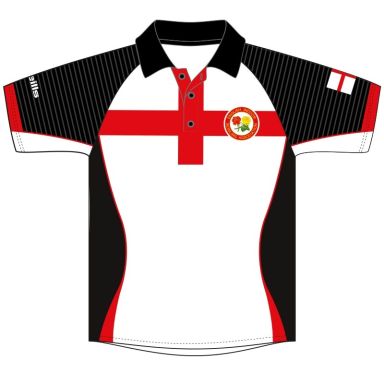 England Indoor Bowls Association Replica Match Jersey (Kids)