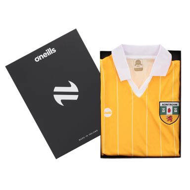 Amber Antrim GAA Men's Retro Jersey Gift Box from O'Neill's.