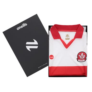 White Derry GAA Men's Retro Jersey Gift Box from O'Neill's.