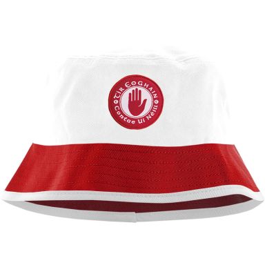 Tyrone GAA Bucket Hat in White by O’Neills.
