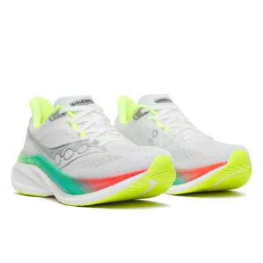 Women's White Saucony Endorphin Speed 5 Running Shoes from O'Neills.