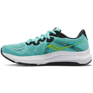 Green Saucony Omni 20 Women's Running Shoes with plently of underfoot support from O'Neills