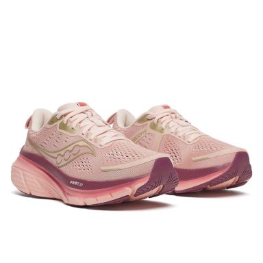 Pink Saucony Women's Guide 18 Running Shoes from O'Neills