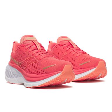 Pink Women's Saucony Hurricane 25 Running Shoes from O'Neills