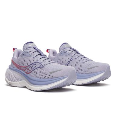 Saucony Women's Hurricane 25 Running Shoes Thistle / Aster / White - AW25
