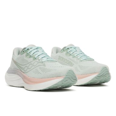 Women's Mint Saucony Ride 9 Running Shoes from O'Neills.