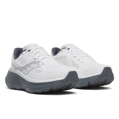 Men's Saucony Guide 19 Running Shoes White / Shadow From O'Neills