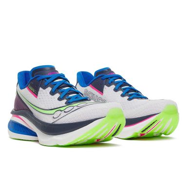 Saucony Men's Endorphin Azura Running Shoes White / Navy- SS26