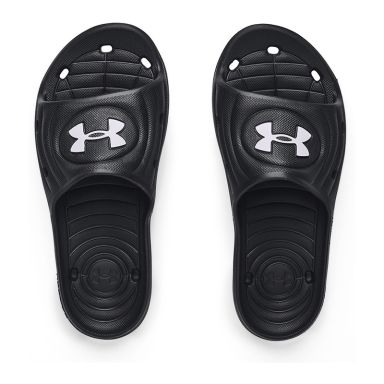 Black Under Armour Kids' Locker IV Kids' Sliders from O'Neill's.
