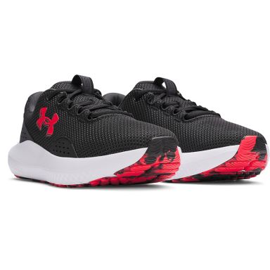 Black red and white Under Armour Men's Surge 4 Running Shoes from O'Neills