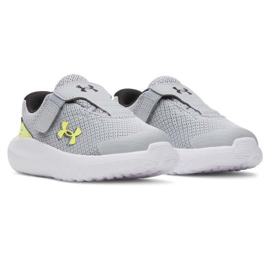 Kids' Grey Under Armour Surge 4 Infant Running Shoes from O'Neills.