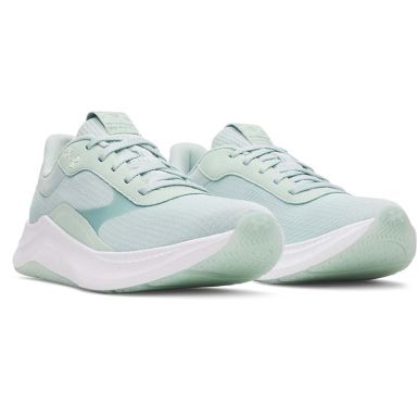 Under Armour Women's Aurora 3 Trainers Enamel Blue / White / Illusion Green -SS26