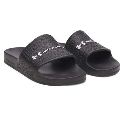 Men's Black Under Armour Sliders from O'Neills.