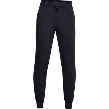 Black Under Armour boys fleece joggers with elasticated waist from O'Neills.