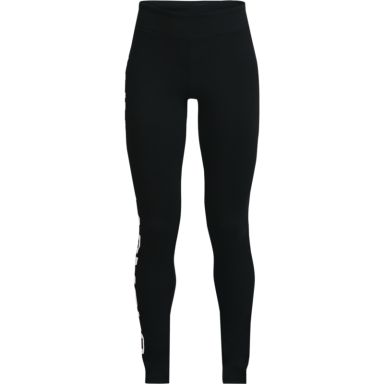 Black Under Armour kids' girls lightweight leggings from O'Neills.