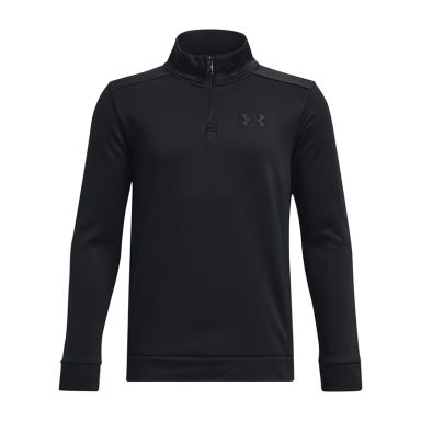Black Under Armour Kids' Armour Fleece ¼ Zip from O'Neill's.