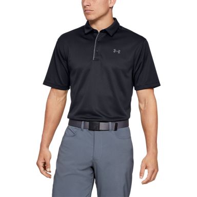 Black Under Armour Men's Tech Polo from O'Neill's.