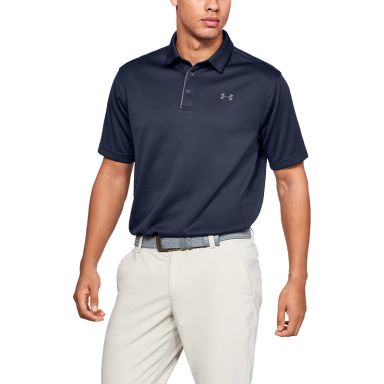 Navy Under Armour Men's Tech Polo from O'Neill's.