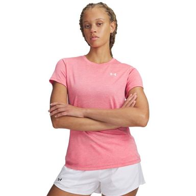 Women's Pink Under Armour UA Tech™ Twist T-Shirt from O'Neills.