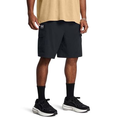 Black Men's Under Armour UA Vibe Woven Cargo Short from O'Neills