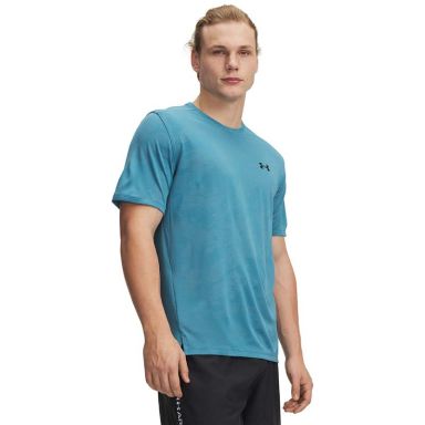 Men's Under Armour Tech™ Vent Jacquard T-Shirt Boundless Blue / Black From O'Neills