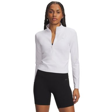 Women's White Under Armour UA Motion Half Zip Top from O'Neills.