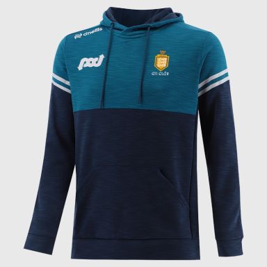 Clare GAA Men's Sedona Tech Pull Over Hoodie Blue from O’Neills.
