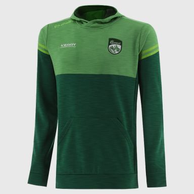 O'Neills Kerry GAA Kids' Sedona Tech Fleece Pullover Hoodie Green