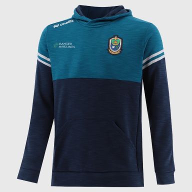 Roscommon GAA Kids' Sedona Tech Pull Over Hoodie Blue from O’Neills.