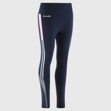 O’Neills Women's Sedona Full Length Leggings Navy / Pink From O'Neills