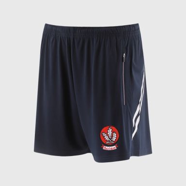 O’Neills Derry GAA Sedona Shorts Navy / Pink with official crest